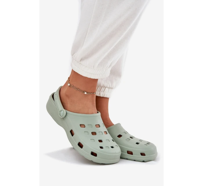 Klapki Damskie Piankowe LEMIGO 806 Miętowe Klapki Damskie Piankowe LEMIGO 806 Miętowe