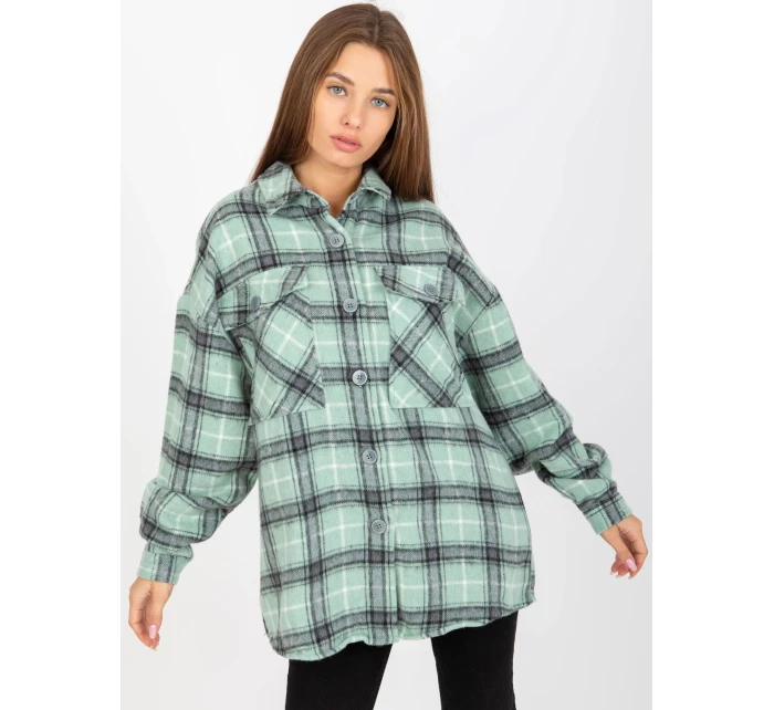 Košeľa DN KS 3967.92 mint