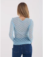 Blúzka PM BZ SF127.75 svetlomodrá