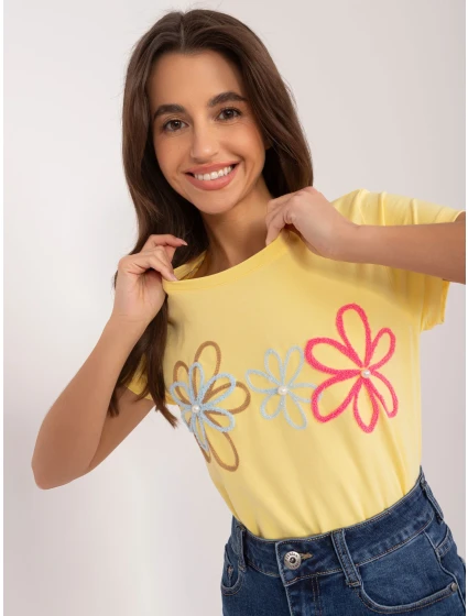 Tričko RV TS 9648.98 žltá Tričko RV TS 9648.98 žltá