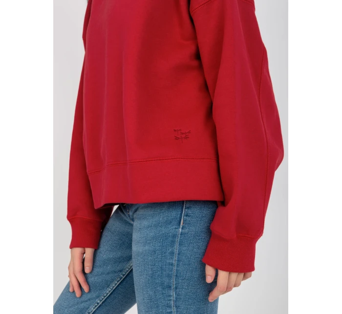 Dámska mikina TW BL 2002.11 tmavo červená - FPrice Dámska mikina TW BL 2002.11 tmavo červená - FPrice