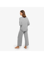 Dámske tričko na spanie QS6275E-020 šedá - Calvin Klein