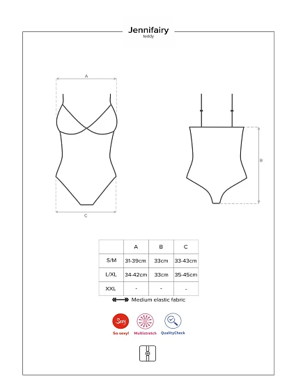 Elegantní body   model 8730481 - Obsessive
