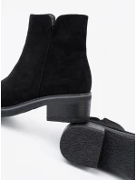Trendy černé kotníčkové boty dámské Obcas Trendy černé kotníčkové boty dámské Obcas
