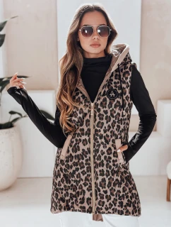 Dámska prešívaná ťavia vesta ELMERA FashionStreet TY5029