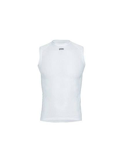 Cyklistická vesta POC ESSENTIAL LAYER – bílá