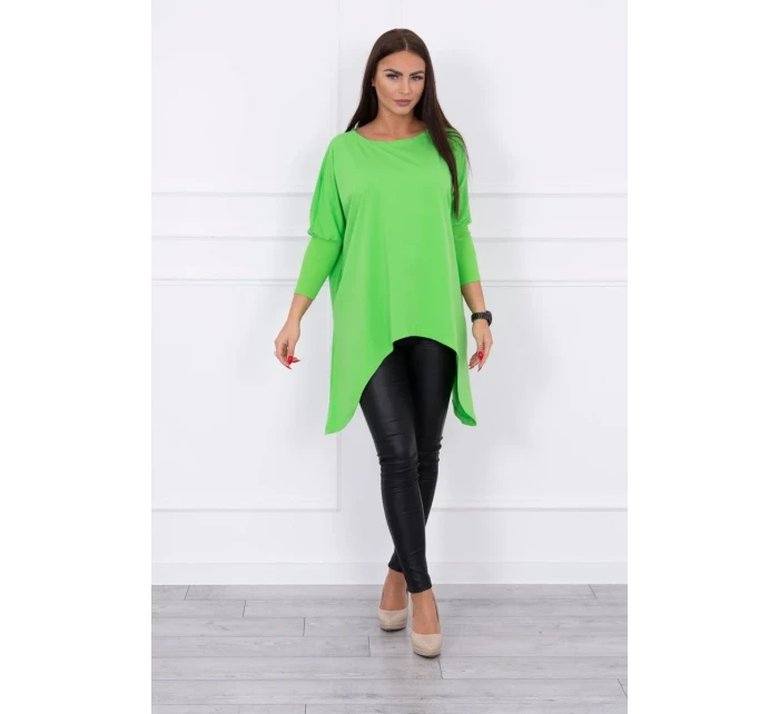 Oversize blúzka svetlo zelená