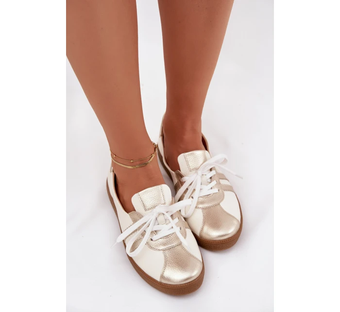 Kožené dámské polobotky typu barefoot model 21772439 - Zazoo