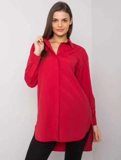 Košeľa EM KS 005.34 tmavo červená