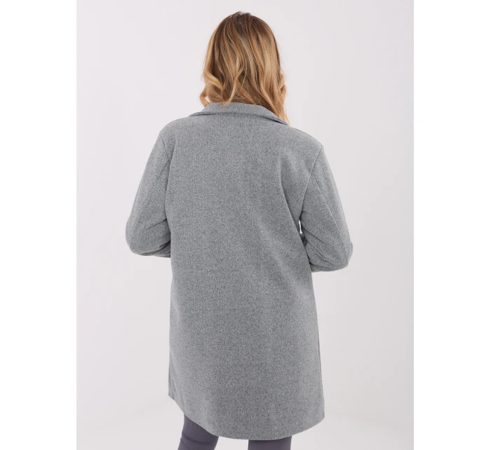 Płaszcz IT PL model 21782323 ciemny szary - FPrice