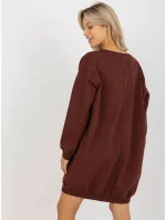 Mikina VI BL 3212.15X tmavo hnedá Mikina VI BL 3212.15X tmavo hnedá