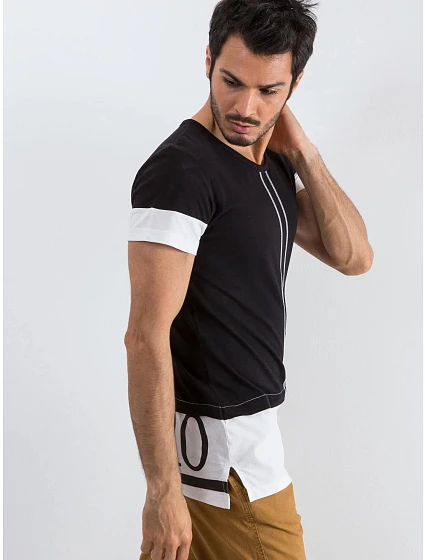 Pánské tričko s vložkami model 16310897 - FPrice