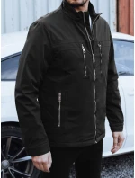 Pánska prechodná bunda čierna FashionStreet TX5035