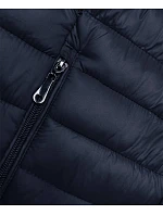 PIKOWANA KURTKA DAMSKA ZE GRANATOWA model 18823259 - J.STYLE