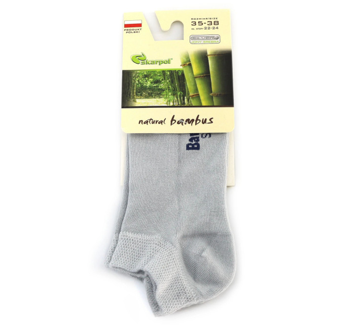 Dámske ponožky 25 grey light - Skarpol