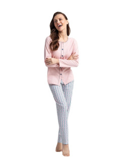 Dámske pyžamo 599 pink - Luna
