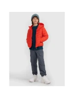 Chlapčenská páperová bunda so syntetickou výplňou 4F 4FJRAW25TDJAM0819-62S detské Chlapčenská páperová bunda so syntetickou výplňou 4F 4FJRAW25TDJAM0819-62S detské