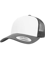 Flexfit 6606CF 6-panelová čiapka typu Trucker 55.06CF tmavošedá/biela/tmavošedá