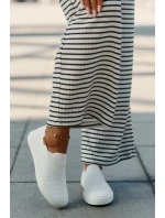 Dámské Tenisky SlipOn Big Star model 21693204 Bílé - Big Star Shoes Dámské Tenisky SlipOn Big Star model 21693204 Bílé - Big Star Shoes