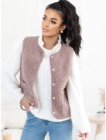 Kamizelka CS KZ model 21937144 ciemny bezowy - FPrice