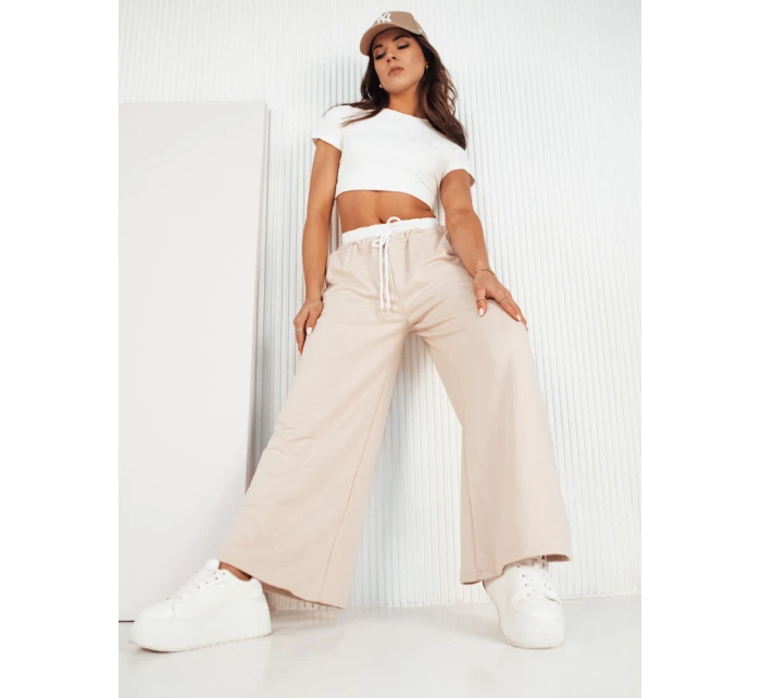 Dámske nohavice VERES beige FashionStreet UY1956