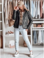 Dámská přechodná prošívaná bunda černá Dstreet model 21986682 - FashionStreet
