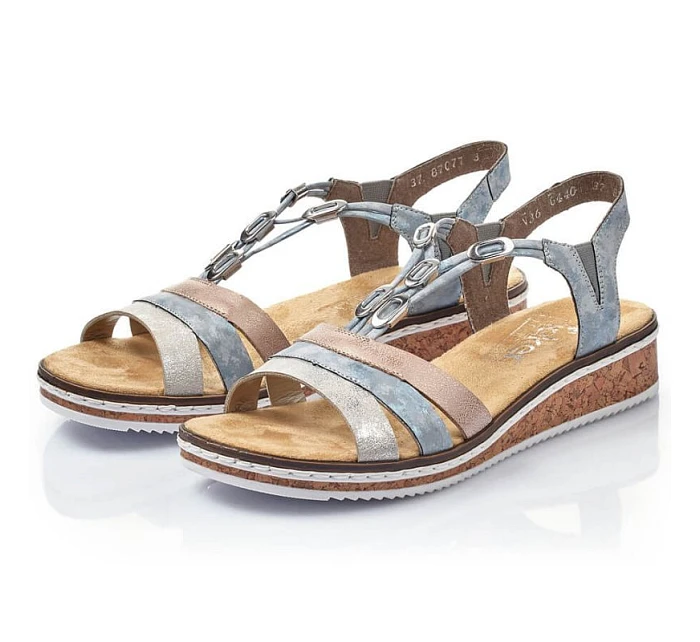 Pohodlné sandále Rieker W RKR664