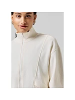 Bluza CASALL Comfy Full Zip Sweater biały