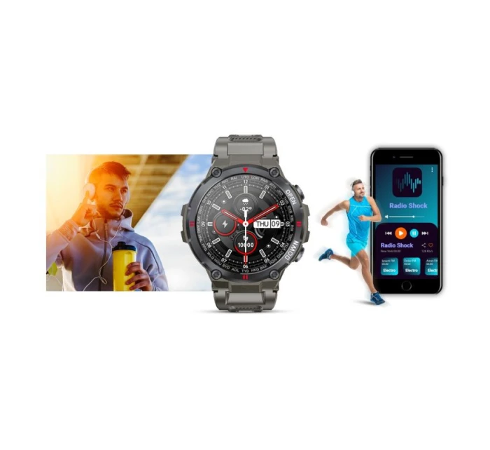 Chytré hodinky Grey model 21804543 - Giewont Chytré hodinky Grey model 21804543 - Giewont