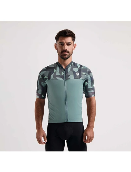 Rogelli pánský dres ESSENTIAL GRAPHIC šedý XL Rogelli pánský dres ESSENTIAL GRAPHIC šedý XL