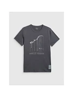 Tshirt regular z nadrukiem męski 4F model 22086798 - Hikvision