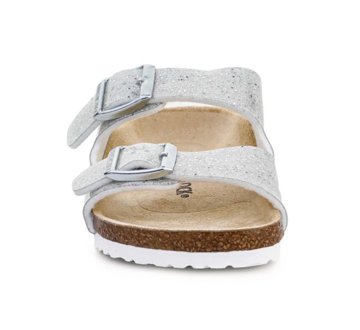 Detské papuče Birkenstock Arizona 1022230 Cosmic Sparkle White