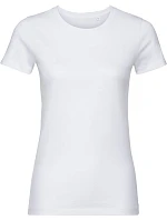 Russell Athletic 108F Dámske tričko Pure Organic 10.108F biele Russell Athletic 108F Dámske tričko Pure Organic 10.108F biele