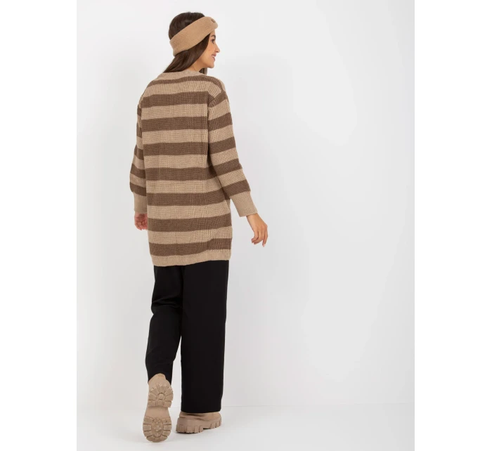 Dámsky sveter LC SW 8030 tmavo lila Dámsky sveter LC SW 8030 tmavo lila