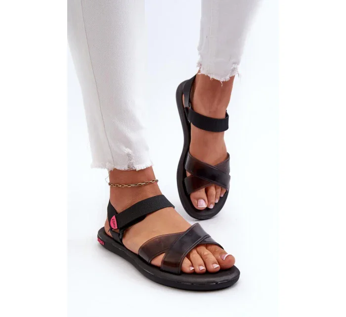 Sandále model 197578 Krok vo veľkom štýle