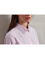 PR 338 Oxford pruhovaná halenka s dlouhým rukávem model 22483468 - Premier PR 338 Oxford pruhovaná halenka s dlouhým rukávem model 22483468 - Premier