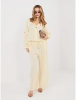 Spodnie IT SP 2873.02 jasny żółty