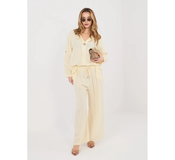 Spodnie IT SP 2873.02 jasny żółty