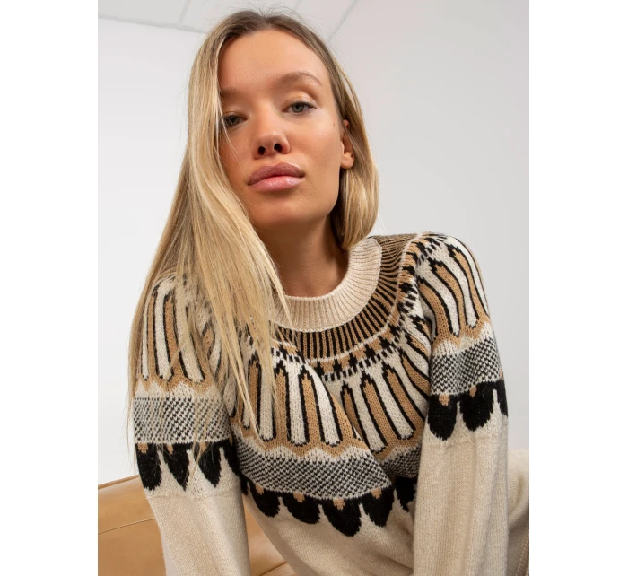 Sveter LC SW 0342.06X béžová Sveter LC SW 0342.06X béžová