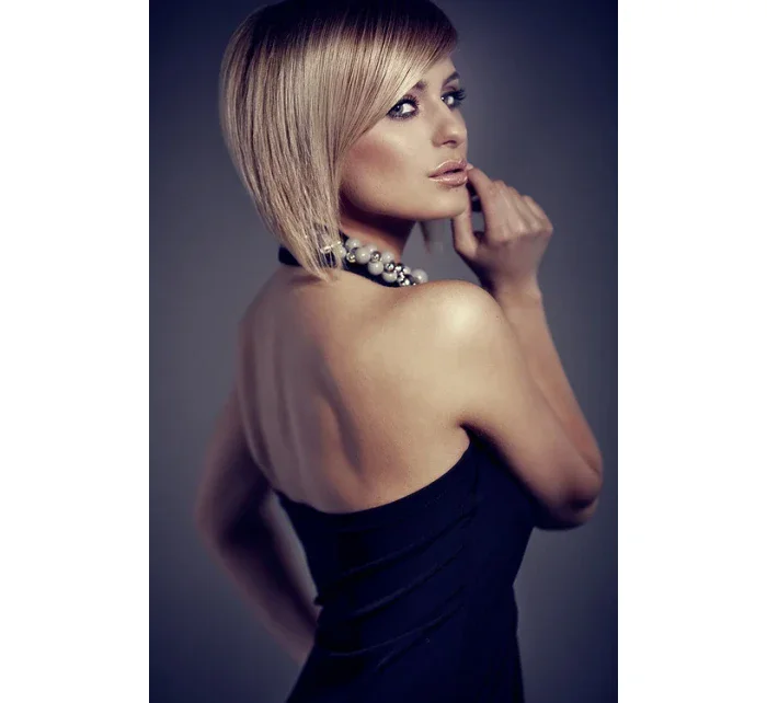 Šaty Paloma Mod. Č. 52 čierna - Figl Šaty Paloma Mod. Č. 52 čierna - Figl