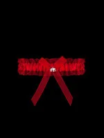 Dámske podväzky PW 23 Marrakesh Red - Julimex