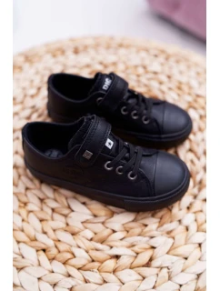 Dětské Kožené Tenisky BIG STAR model 21518297 Černé - Big Star Shoes