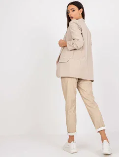 Dámska bunda DHJ MA 7684 svetlo béžová