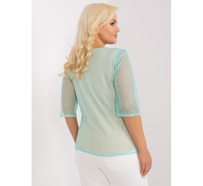 Blúzka LK BZ 506730.64P mincovňa