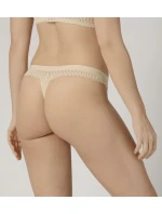 Dámské tanga Aura Spotlight High Leg string krémová - Triumph Dámské tanga Aura Spotlight High Leg string krémová - Triumph