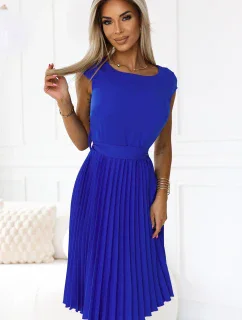 LILA sukienka z krótkim i model 20601857 - numoco