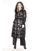 DŁUGA DAMSKA KURTKA Z CZARNA model 21244332 - Ann Gissy DŁUGA DAMSKA KURTKA Z CZARNA model 21244332 - Ann Gissy