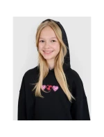 Dívčí mikina s kapucí model 21435133 - 4F Dívčí mikina s kapucí model 21435133 - 4F