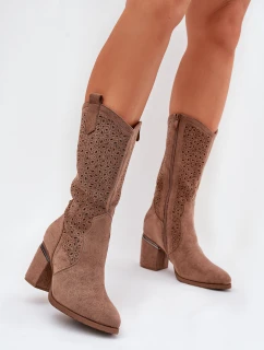 Kozačky Do   Hnědé model 21686947 - S.Barski