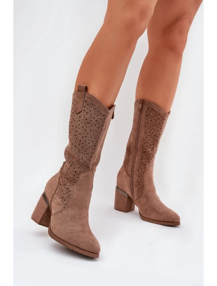 Kozačky Do   Hnědé model 21686947 - S.Barski